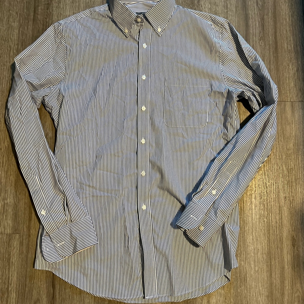 Van Heusen Classic Striped Dress Shirt